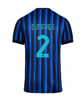 Günstige Inter Milan Denzel Dumfries #2 Heimtrikot 2025-26 Kurzarm